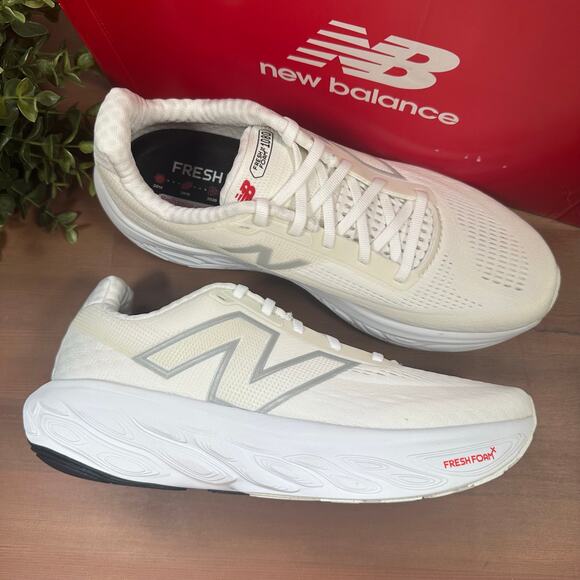 New Balance Men\'s Fresh Foam X 1080v14 White Shoes Size 8.5 main image 9